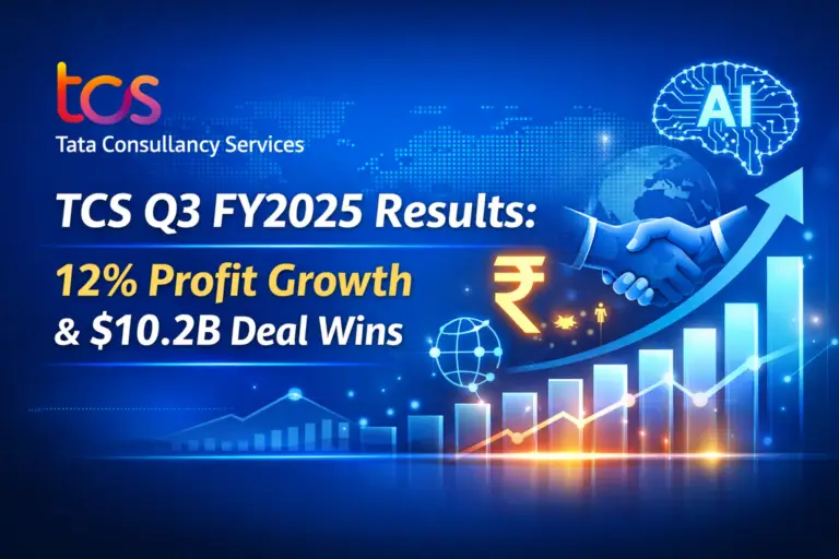 TCS Q3 FY2025 Results: 12% Profit Growth & $10.2 Billion Deal Wins
