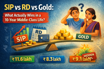 SIP vs RD vs Gold