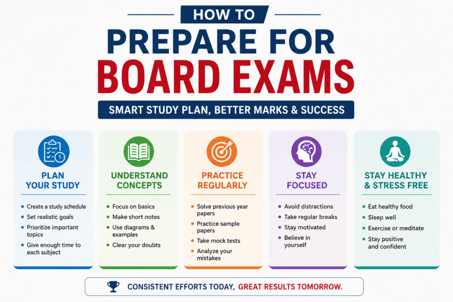 how to prepare for board exams